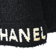 Chanel Single Breasted Jacket Black 95A #36 124958