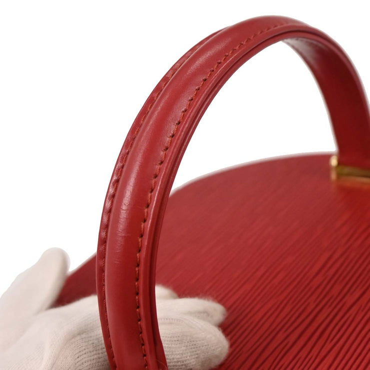 Louis Vuitton Red Epi Cannes Vanity Handbag M48037 AS0966 124976