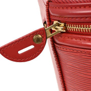 Louis Vuitton Red Epi Cannes Vanity Handbag M48037 AS0966 124976