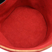 Louis Vuitton Red Epi Cannes Vanity Handbag M48037 AS0966 124976