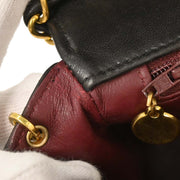 Chanel Black Lambskin Small Diana Shoulder Bag 124984