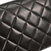 Chanel Black Lambskin Small Diana Shoulder Bag 124986