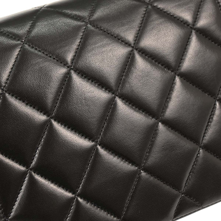 Chanel Black Lambskin Small Diana Shoulder Bag 124986