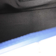 Boy Chanel Blue Patent Leather Medium Shoulder Bag 124989