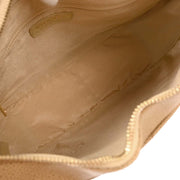Chanel Beige Calfskin Handbag 124992