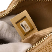 Chanel Beige Calfskin Handbag 124992