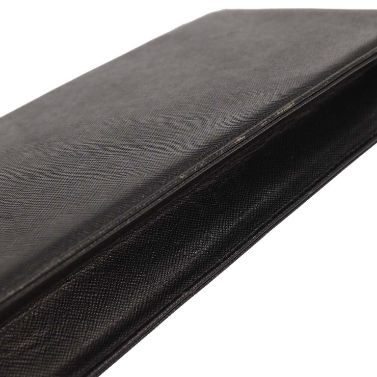 Yves Saint Laurent Black Leather Clutch Bag 124999