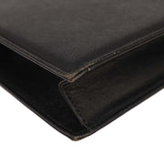 Yves Saint Laurent Black Leather Clutch Bag 124999