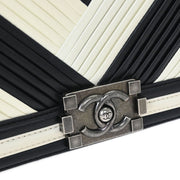 Boy Chanel Black Chevron Lambskin Small Chain Shoulder Bag 125002