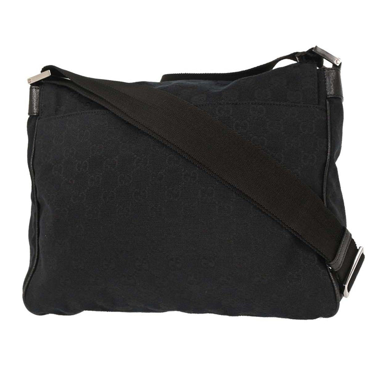 Gucci Black GG Shoulder Bag 146236 497717 125013