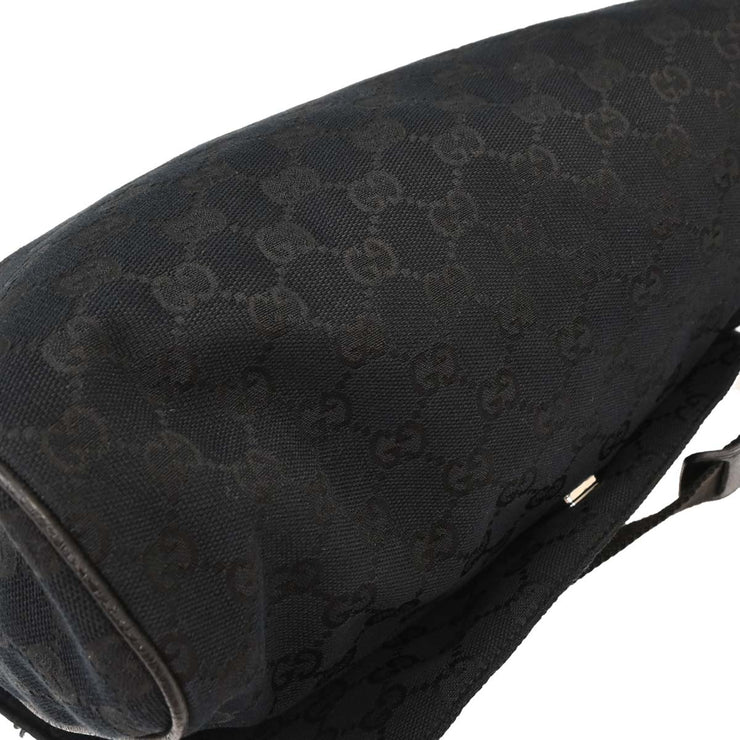 Gucci Black GG Shoulder Bag 146236 497717 125013
