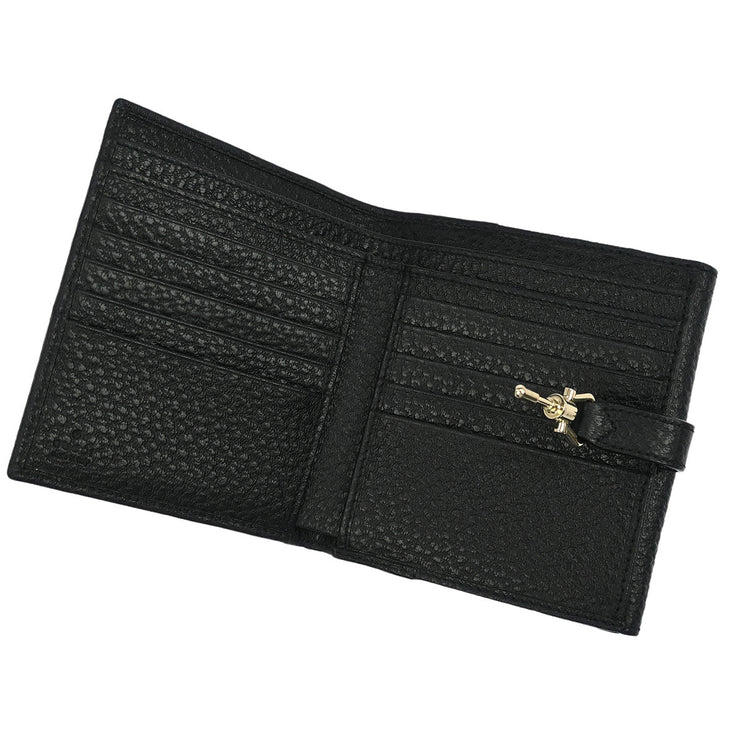 Gucci Black Pigskin Jackie Wallet 141435.3661 125017
