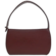Cartier Bordeaux Leather Handbag ELKD 125021