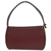 Cartier Bordeaux Leather Handbag ELKD 125021