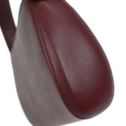 Cartier Bordeaux Leather Handbag ELKD 125021
