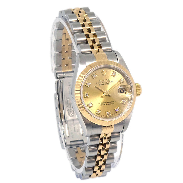 Rolex Oyster Perpetual Datejust 26mm Ref.69173 Self-winding Watch SS 18K 125033