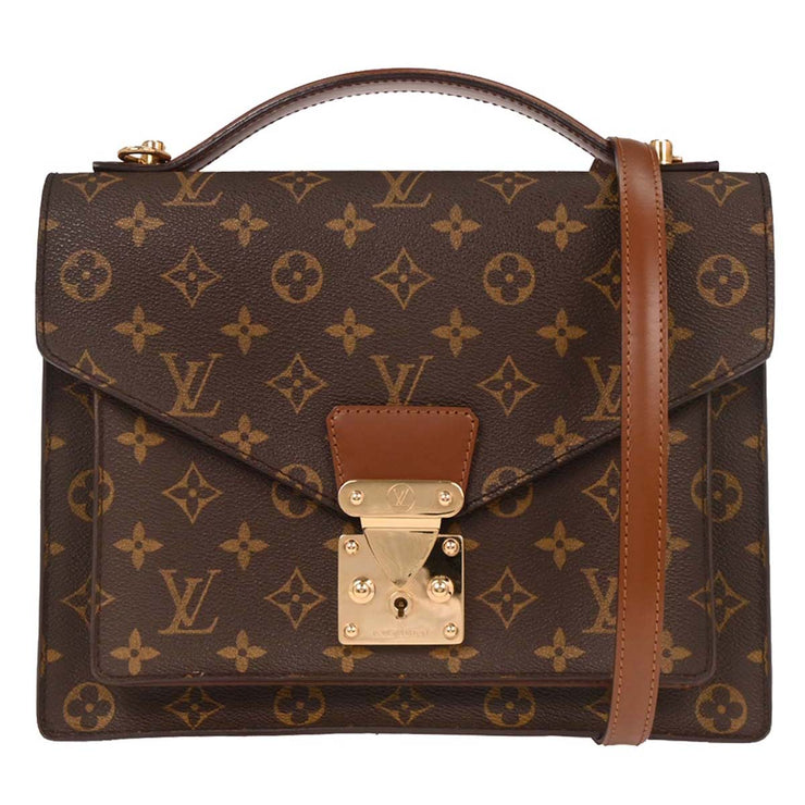 Louis Vuitton Monogram Monceau 28 Business Handbag M51185 SR0094 125035