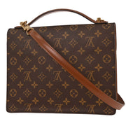 Louis Vuitton Monogram Monceau 28 Business Handbag M51185 SR0094 125035