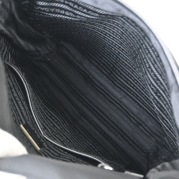 Prada Black Nylon Shoulder Bag 31/O 165 125041
