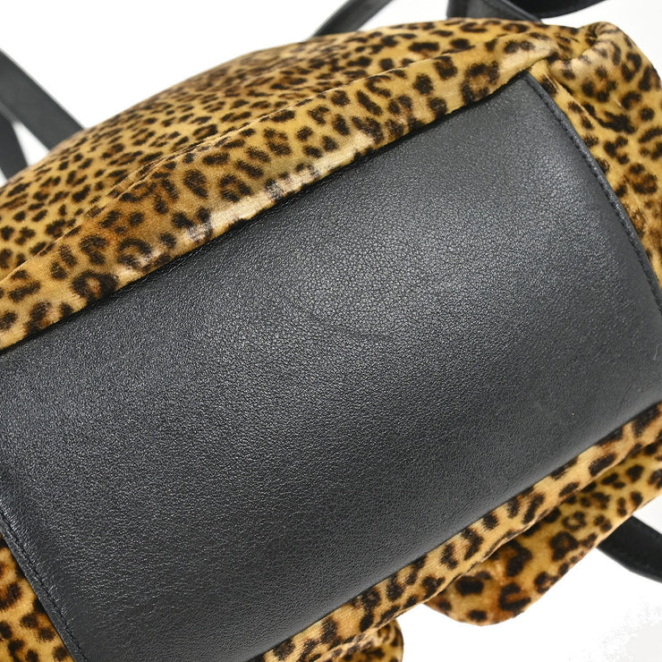 Saint Laurent Brown Velvet Backpack GNR421943.0416 125042