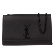 Saint Laurent Black Leather Kate Shoulder Bag PLB364021.1016 125043