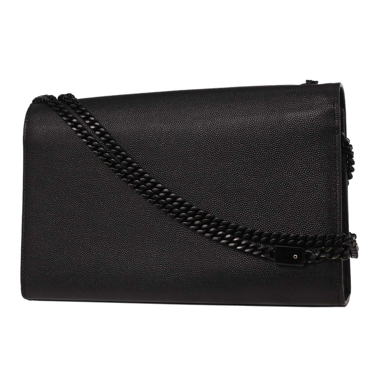 Saint Laurent Black Leather Kate Shoulder Bag PLB364021.1016 125043