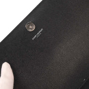 Saint Laurent Black Leather Kate Shoulder Bag PLB364021.1016 125043