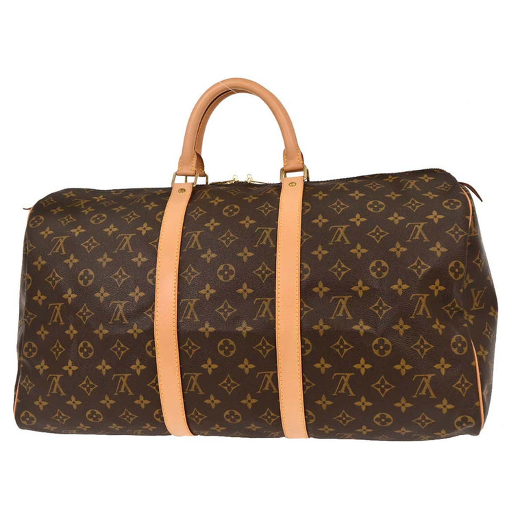 Louis Vuitton Monogram Keepall 50 Duffle Travel Handbag M41426 MB1025 125045