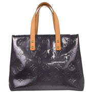 Louis Vuitton Blue Vernis Reade PM Tote Handbag M91335 MI1014 125046