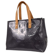 Louis Vuitton Blue Vernis Reade PM Tote Handbag M91335 MI1014 125046