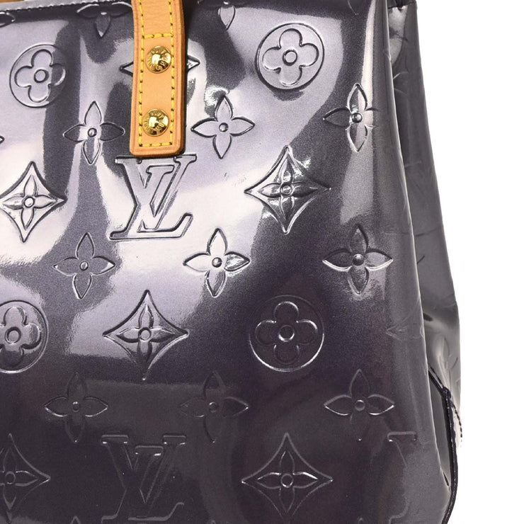 Louis Vuitton Blue Vernis Reade PM Tote Handbag M91335 MI1014 125046