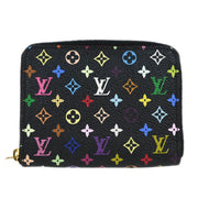 Louis Vuitton Black Multicolor Zippy Coin Purse Wallet M60268 TS1111 125054