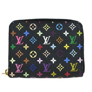 Louis Vuitton Black Multicolor Zippy Coin Purse Wallet M60268 TS1111 125054
