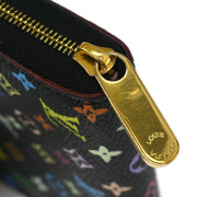 Louis Vuitton Black Multicolor Zippy Coin Purse Wallet M60268 TS1111 125054