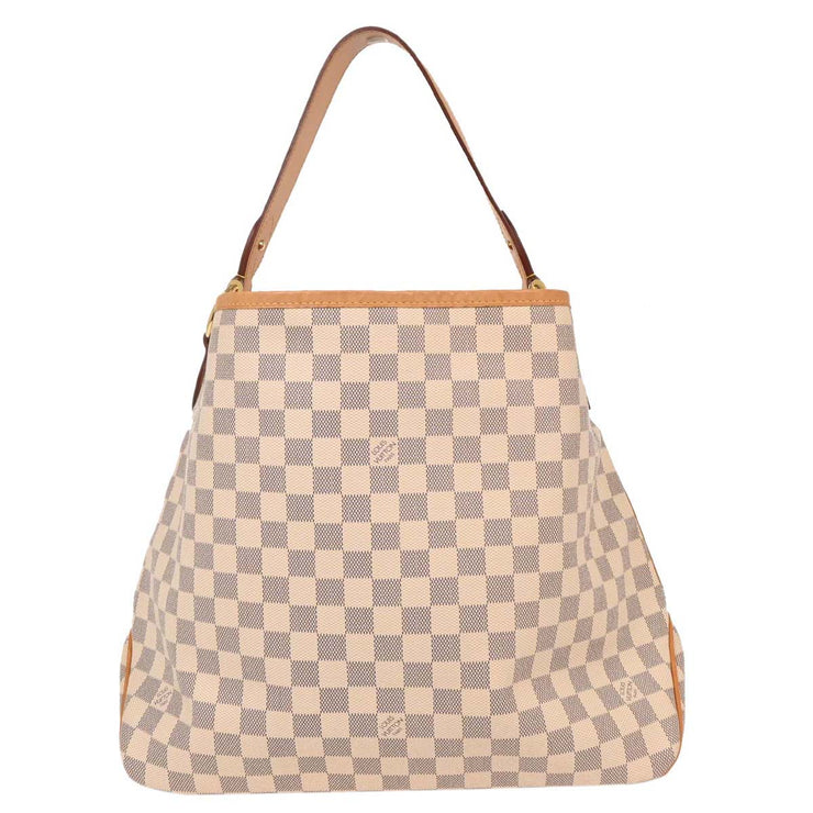 Louis Vuitton Damier Azur Delightful MM Shoulder Bag N41448 MI2155 125058