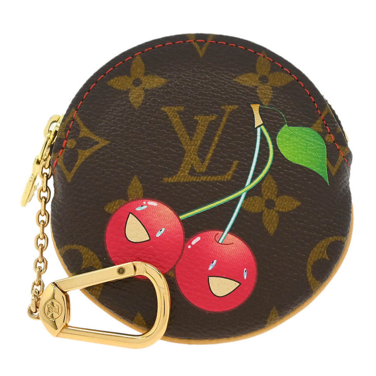 Louis Vuitton Cherry Porte Monnaie Rond Coin Case Wallet M95043 CT0015 125060