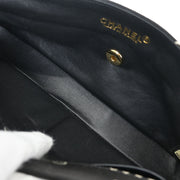 Chanel Black Canvas COCO East West Choco Bar Shoulder Bag 125063