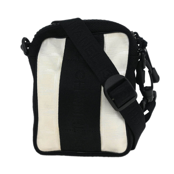 Chanel White Nylon Travel Line Shoulder Bag 125065