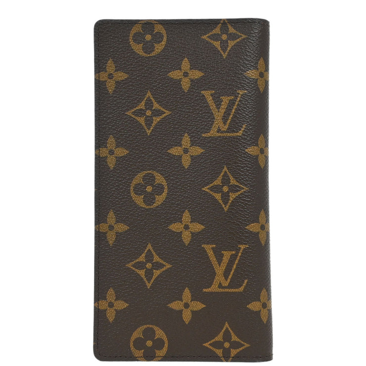 Louis Vuitton Monogram Porte Valeurs Cartes Credit Wallet M61823 CT1123 125069