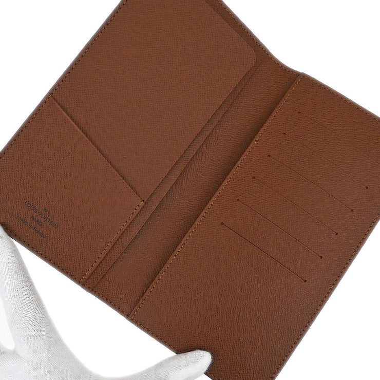 Louis Vuitton Monogram Porte Valeurs Cartes Credit Wallet M61823 CT1123 125069