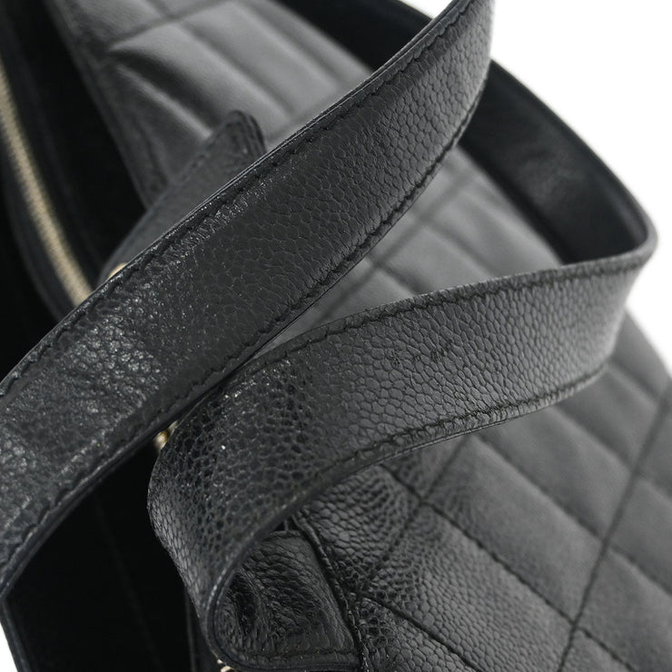 Chanel Black Calfskin Tote Handbag 125073