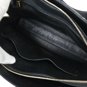 Chanel Black Calfskin Tote Handbag 125073