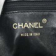 Chanel Black Calfskin Tote Handbag 125073
