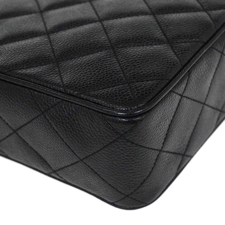 Chanel Black Calfskin Camera Bag 125076