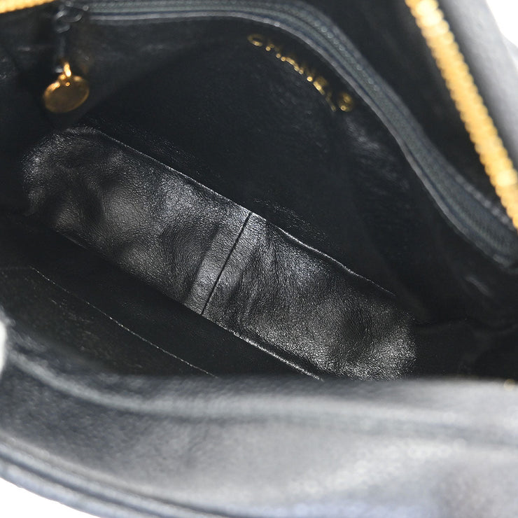Chanel Black Calfskin Camera Bag 125076