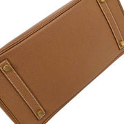 Hermes Gold Courchevel Birkin 30 Handbag Square:G 26A 125079