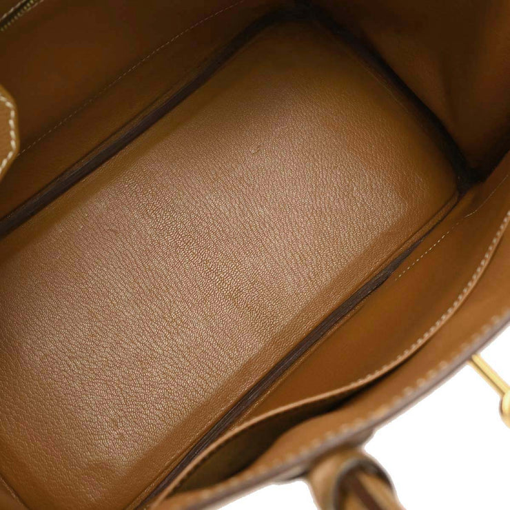 Hermes Gold Courchevel Birkin 30 Handbag Square:G 26A 125079