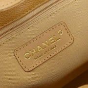 Chanel Beige Calfskin Petite Shopping Tote PST Chain Handbag 125082