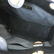 Chanel Black Calfskin Petite Shopping Tote PST Chain Handbag 125086