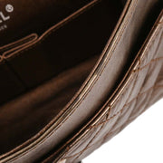 Chanel Bronze Calfskin 2.55 Classic Double Flap Bag 125087